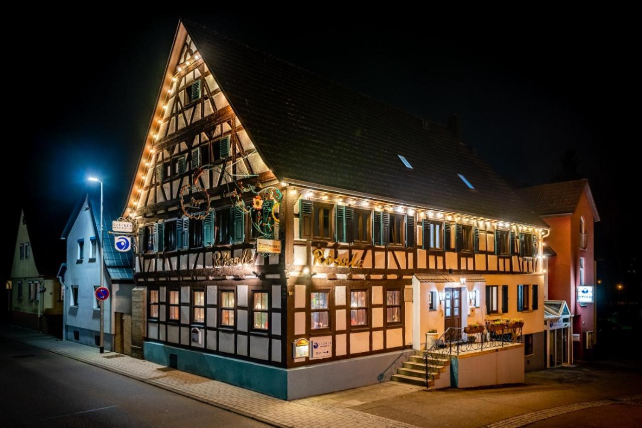 Gasthaus Roessle Hotel Bretzfeld Exterior foto